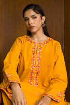 Embroidered Kurta Trouser - 3037