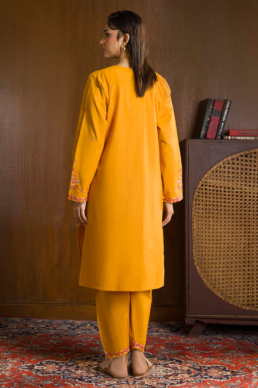 Embroidered Kurta Trouser - 3037