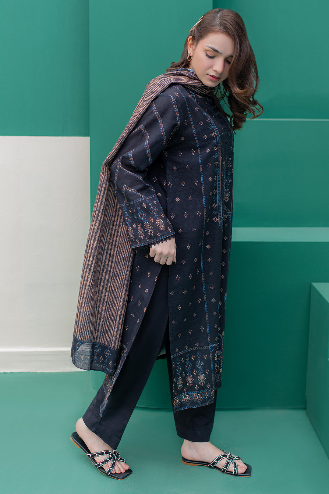 Kurta Dupatta Trouser - 2947