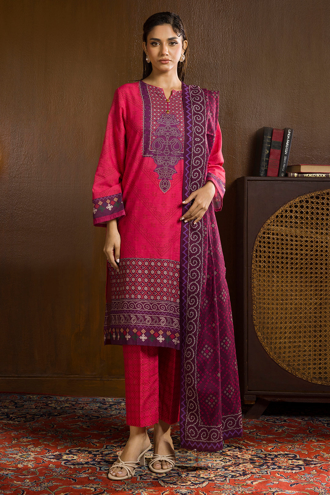 Kurta Dupatta Trouser - 3007