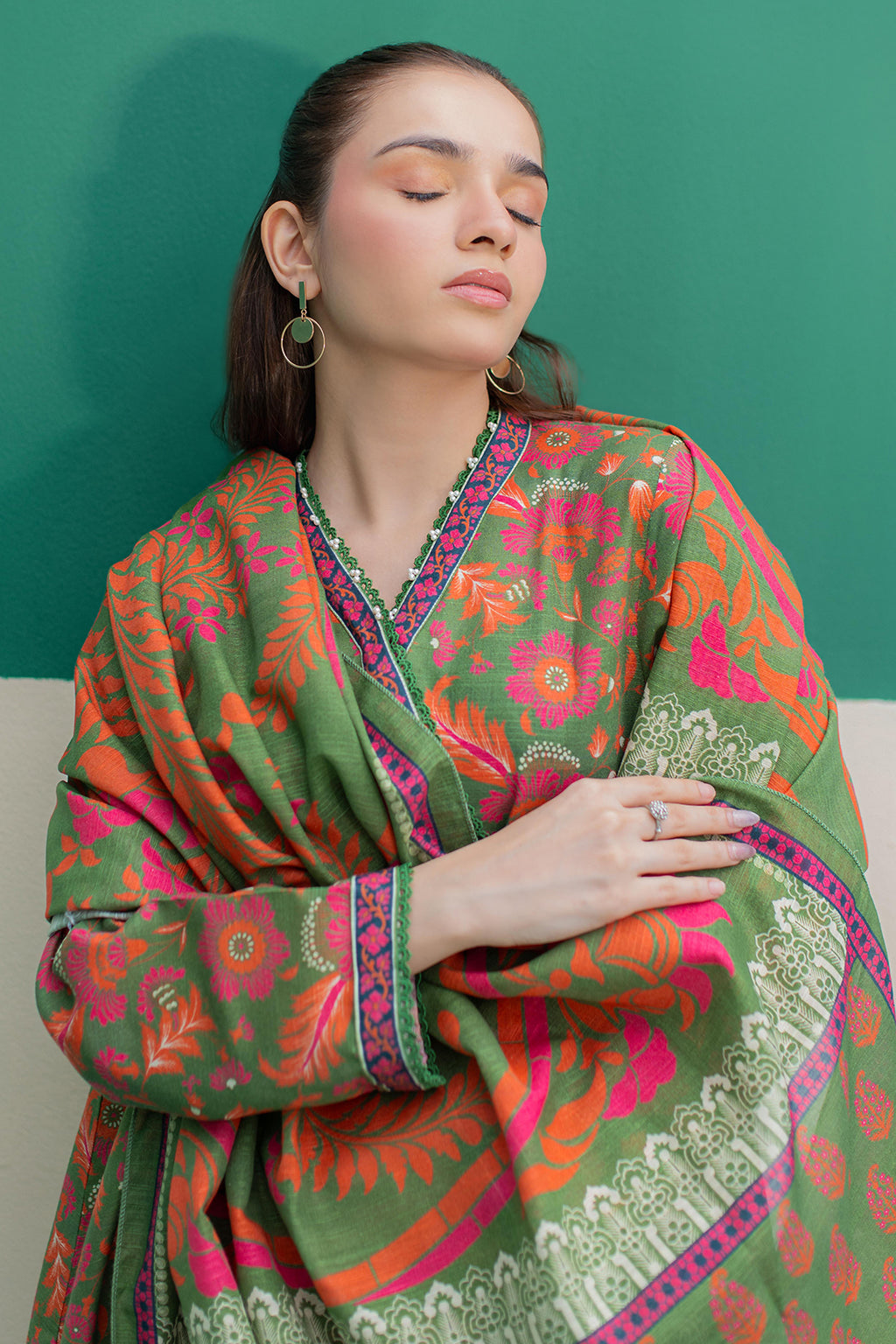 Kurta Dupatta Trouser - 3088