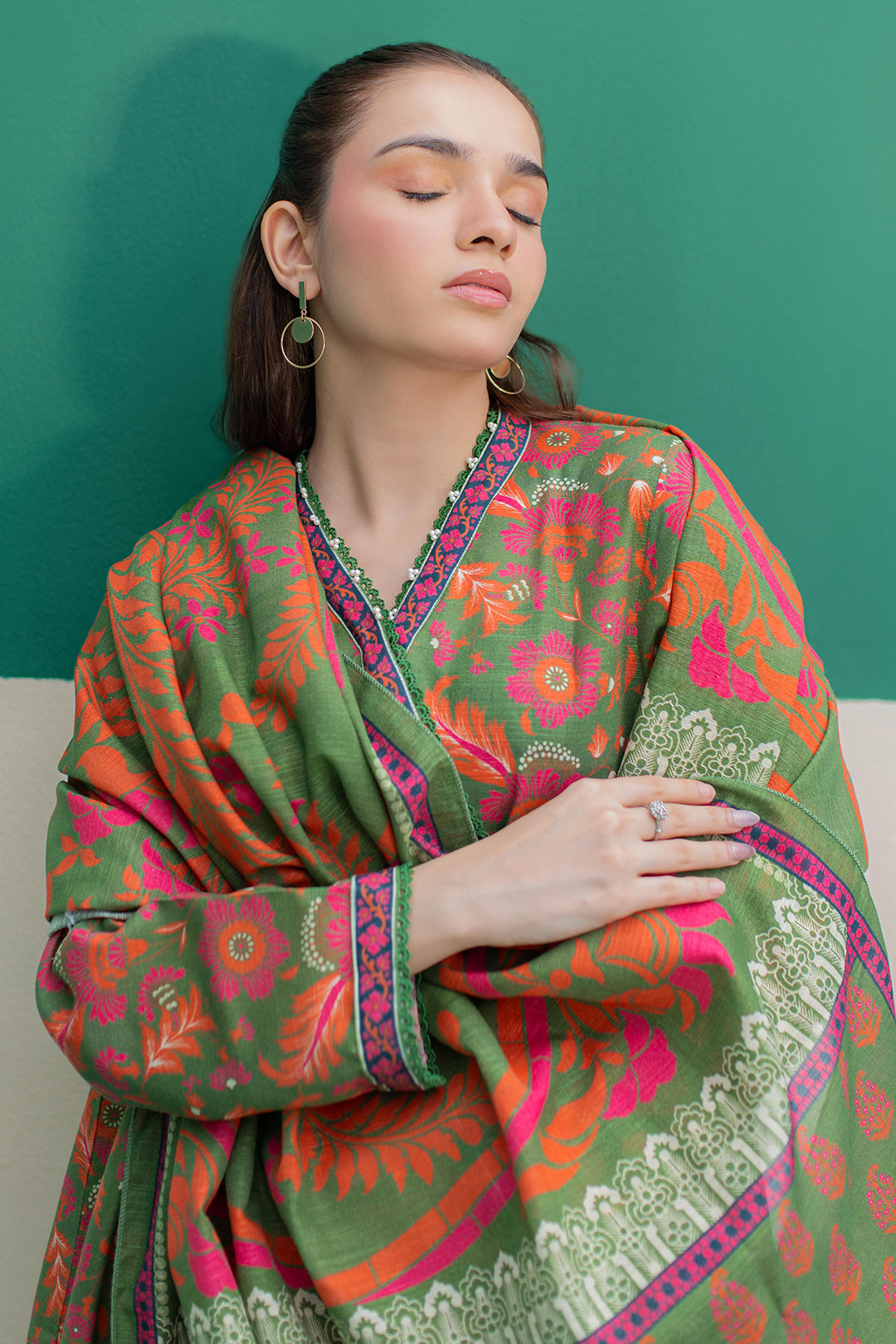 Kurta Dupatta Trouser - 3088