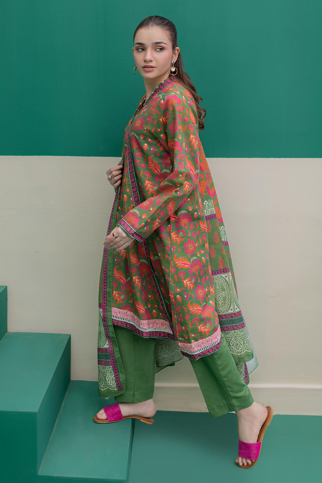 Kurta Dupatta Trouser - 3088