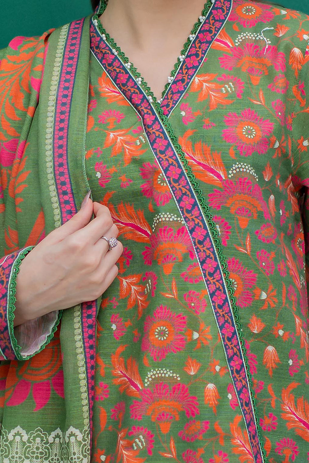 Kurta Dupatta Trouser - 3088