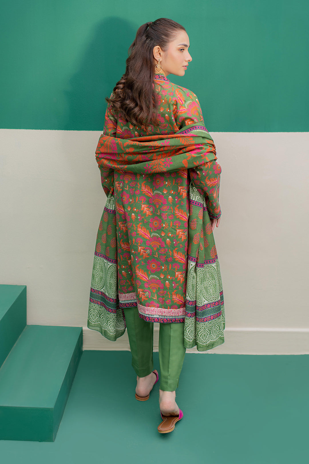 Kurta Dupatta Trouser - 3088