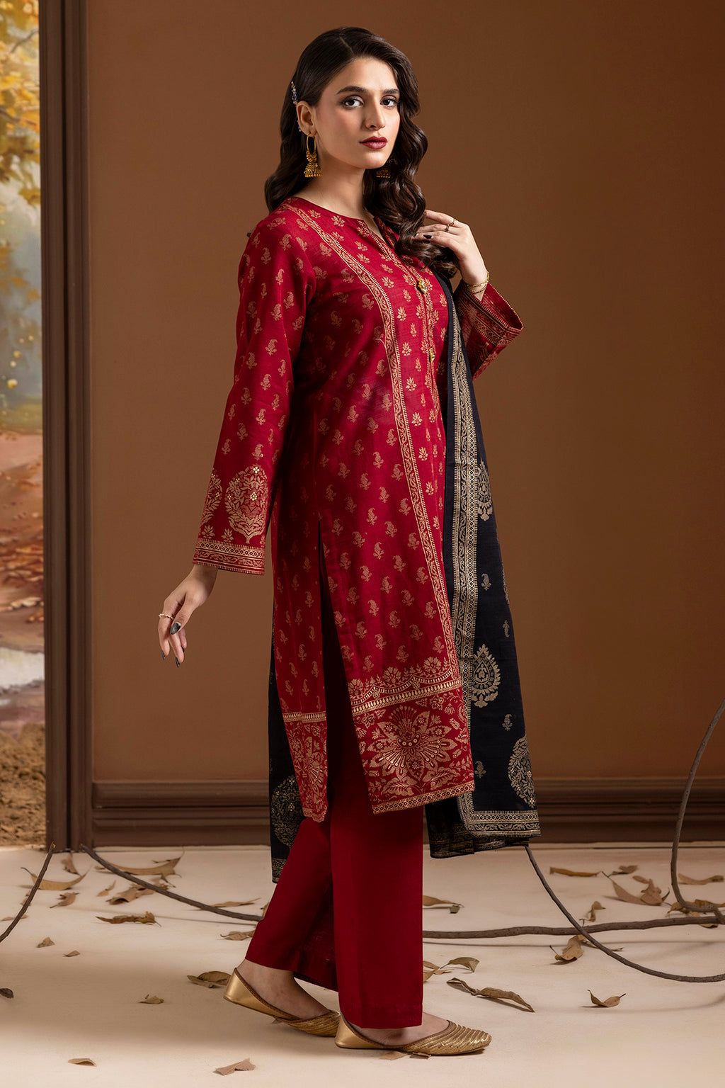 Kurta Dupatta Trouser - 2791
