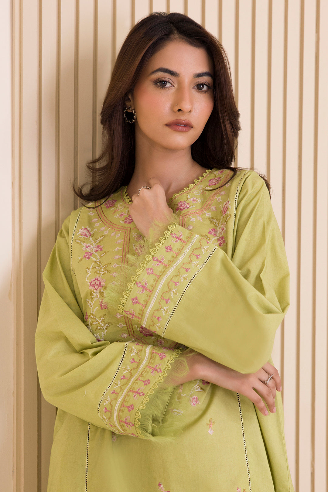 Embroidered Shirt Shalwar - 0014