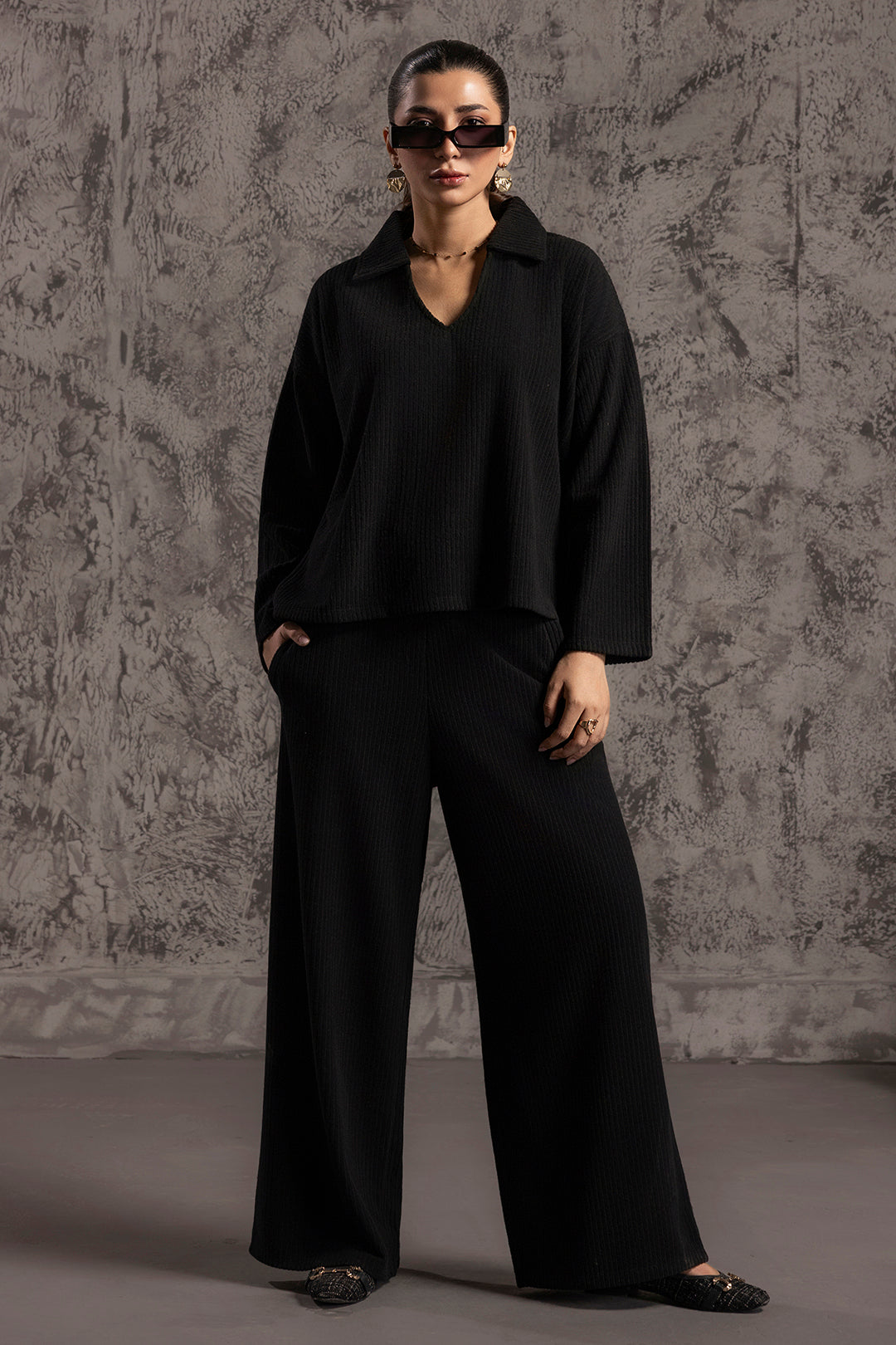 Polar Fleece Co-Ord Set Shirt - 5002