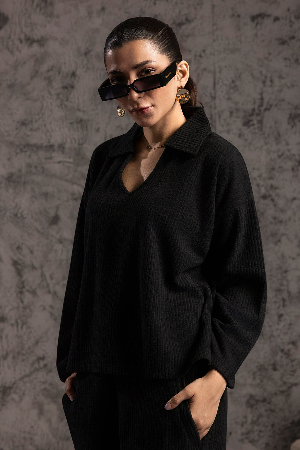 Polar Fleece Co-Ord Set Shirt - 5002