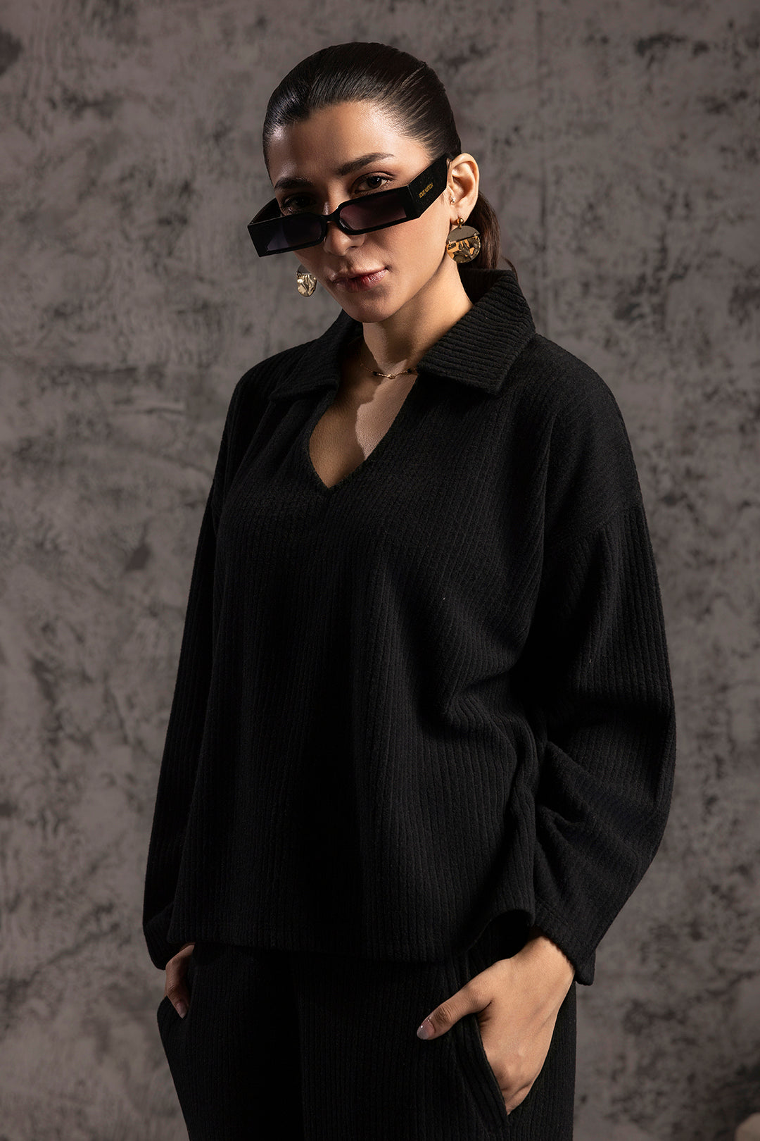 Polar Fleece Co-Ord Set Shirt - 5002