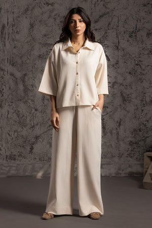 Seersucker Co-Ord Set Shirt - 5004