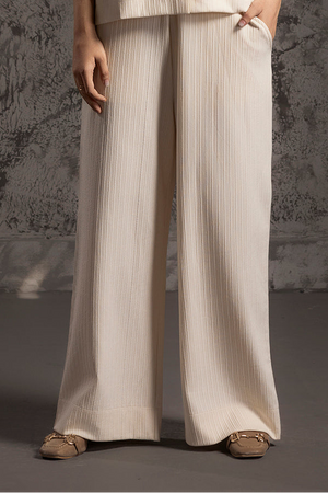 Seersucker Co-Ord Set Trouser - 5004