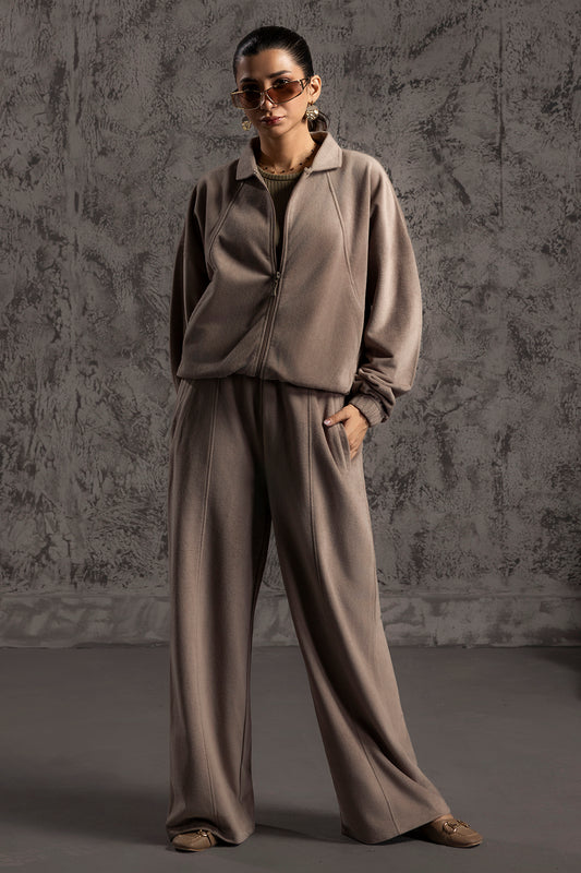 Velour Co-Ord Set Shirt - 5001