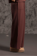 Waffle Knit Co-Ord Set Trouser - 5001