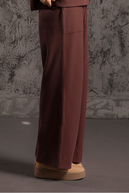 Waffle Knite Co-Ord Set Trouser - 5001