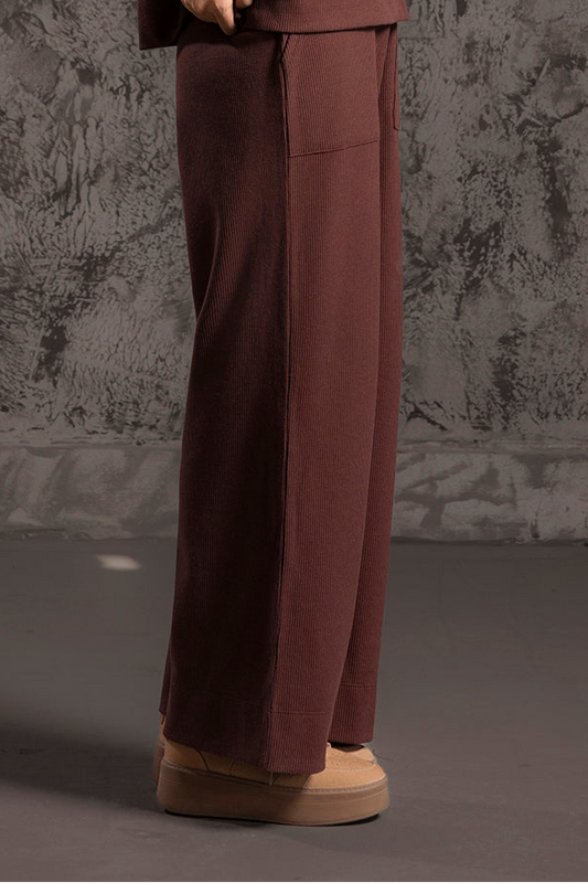 Waffle Knite Co-Ord Set Trouser - 5001