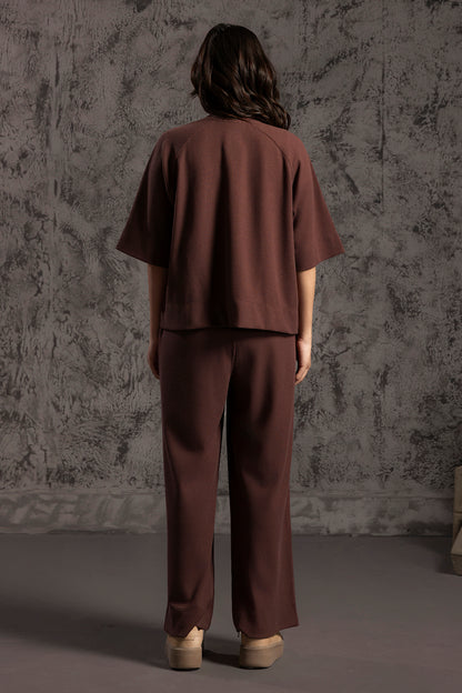 Waffle Knite Co-Ord Set Trouser - 5001