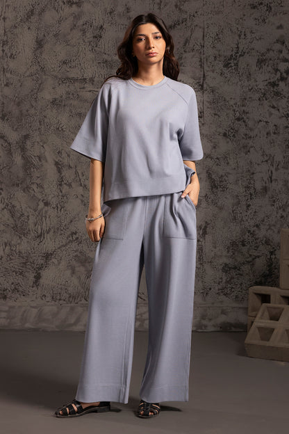 Waffle Knite Co-Ord Set Trouser - 5002